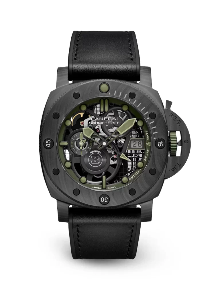 Image of Panerai Submersible S Brabus Verde Militare Edition a luxury watches