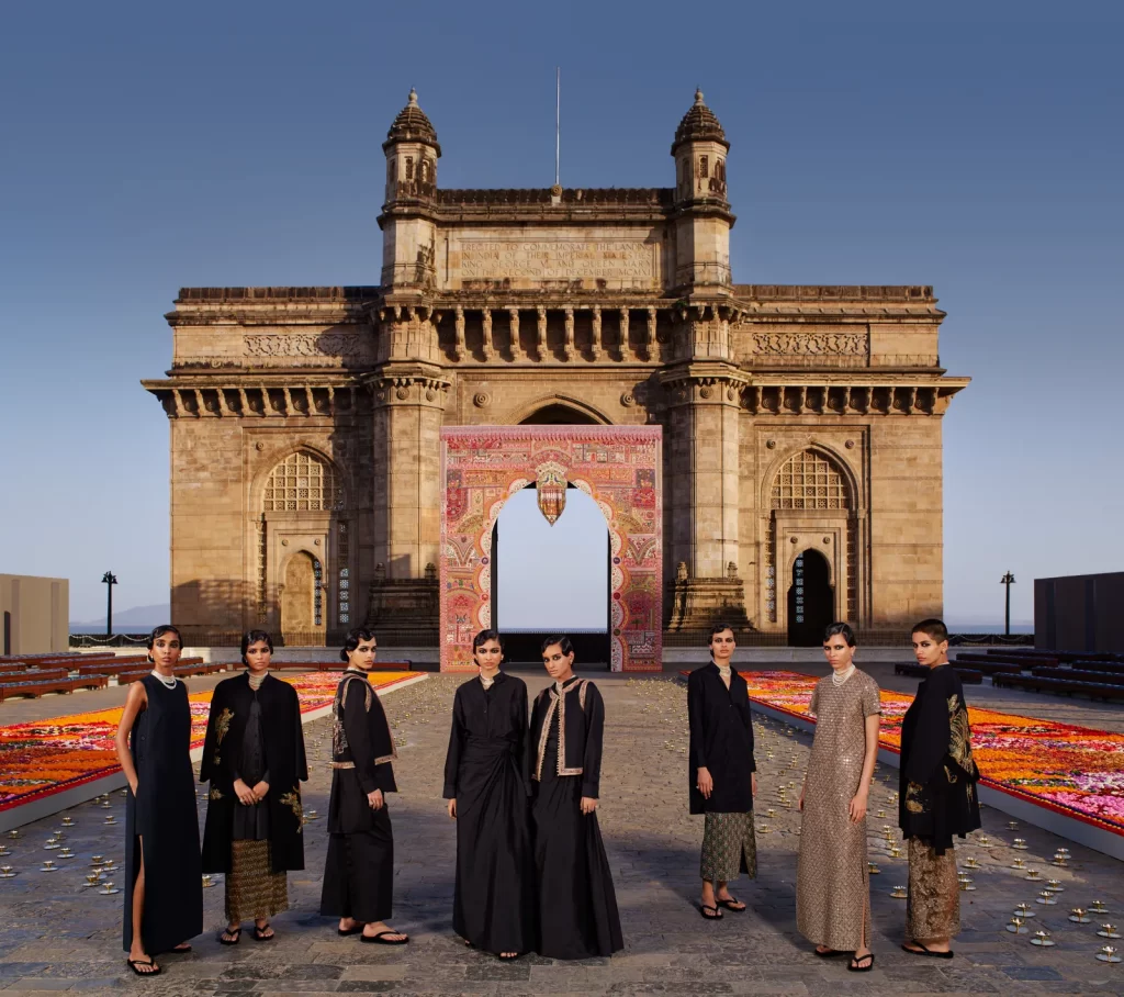 The Dior pre-fall collection in Mumbai