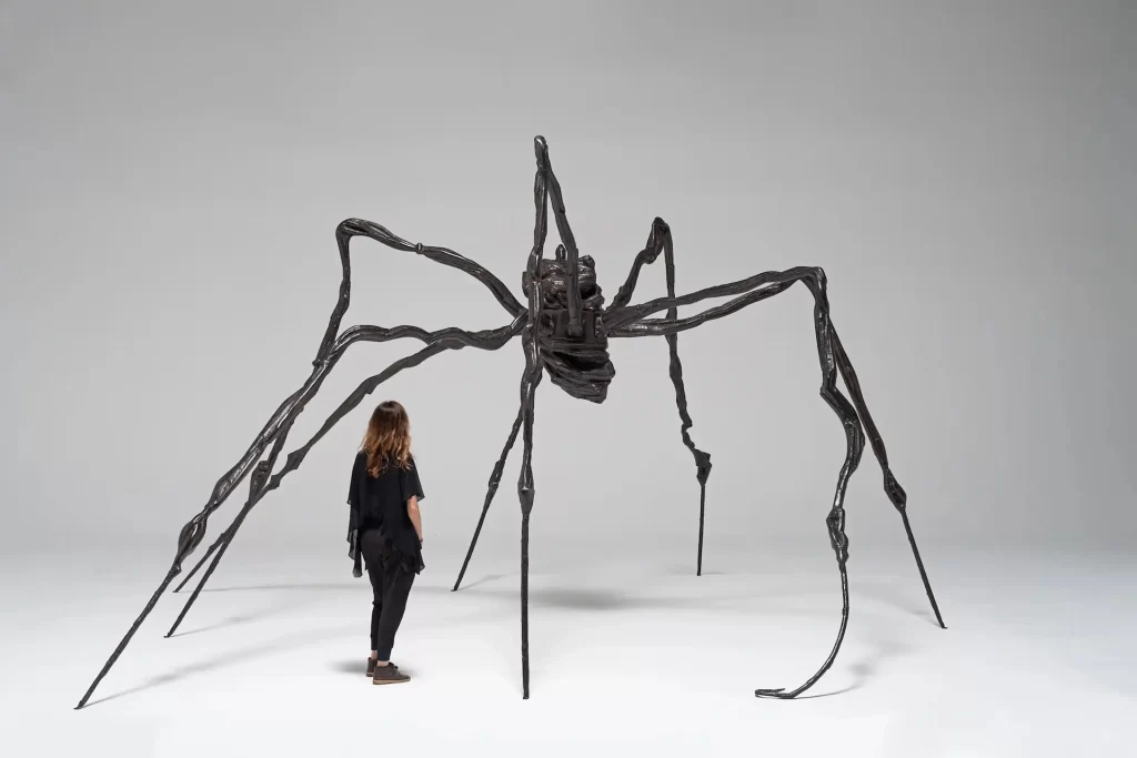 Image of Louise Bourgeois’ iconic “Spider” sculpture