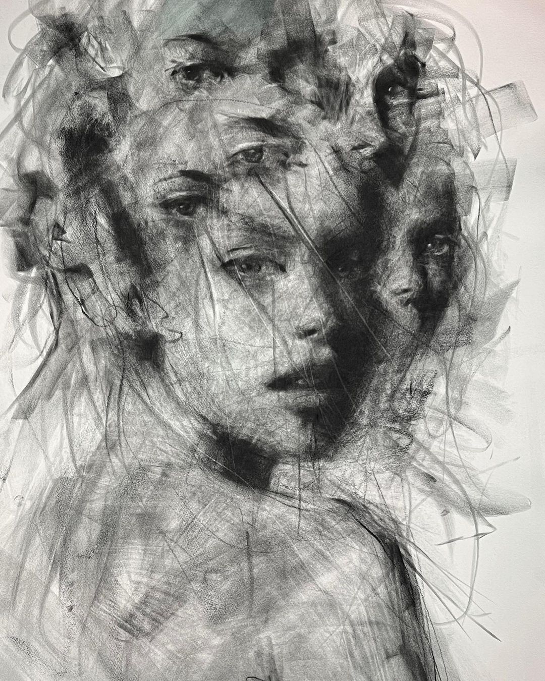 Discover the captivating world of charcoal paintings by Josh Hernandez -  Magzoid Magazine
