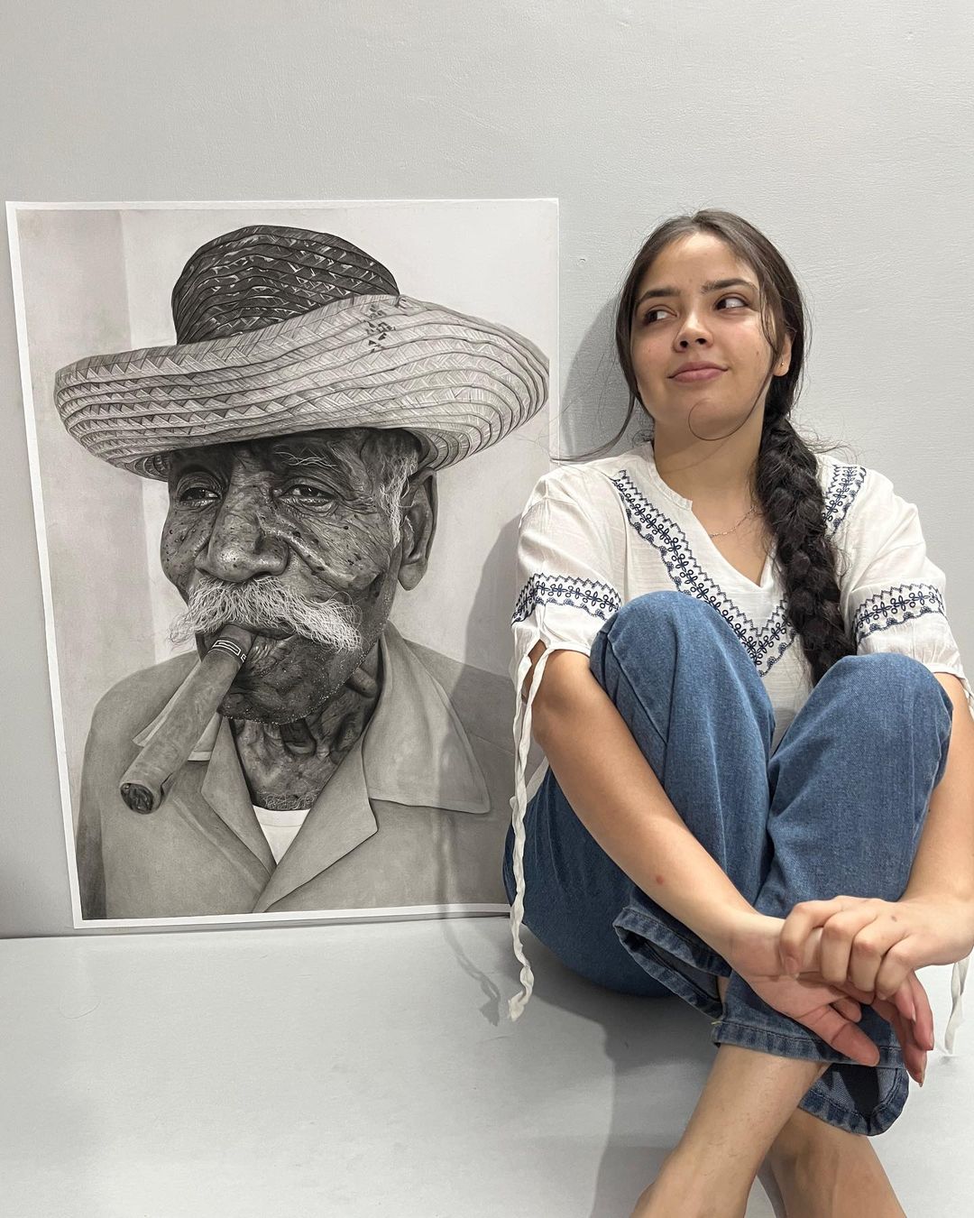 Preeti Dangi the talented self-taught portrait artist guiding fellow  creatives - Magzoid Magazine