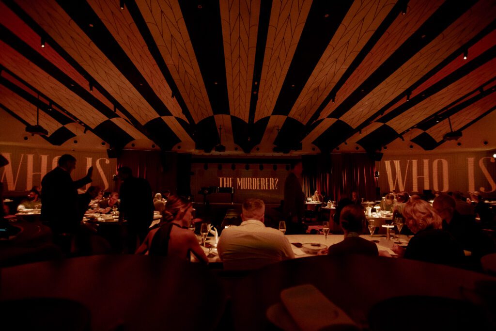 "Guests enjoying the immersive dining experience at Belcanto Restaurant during SURREAL GASTRO THEATRE."